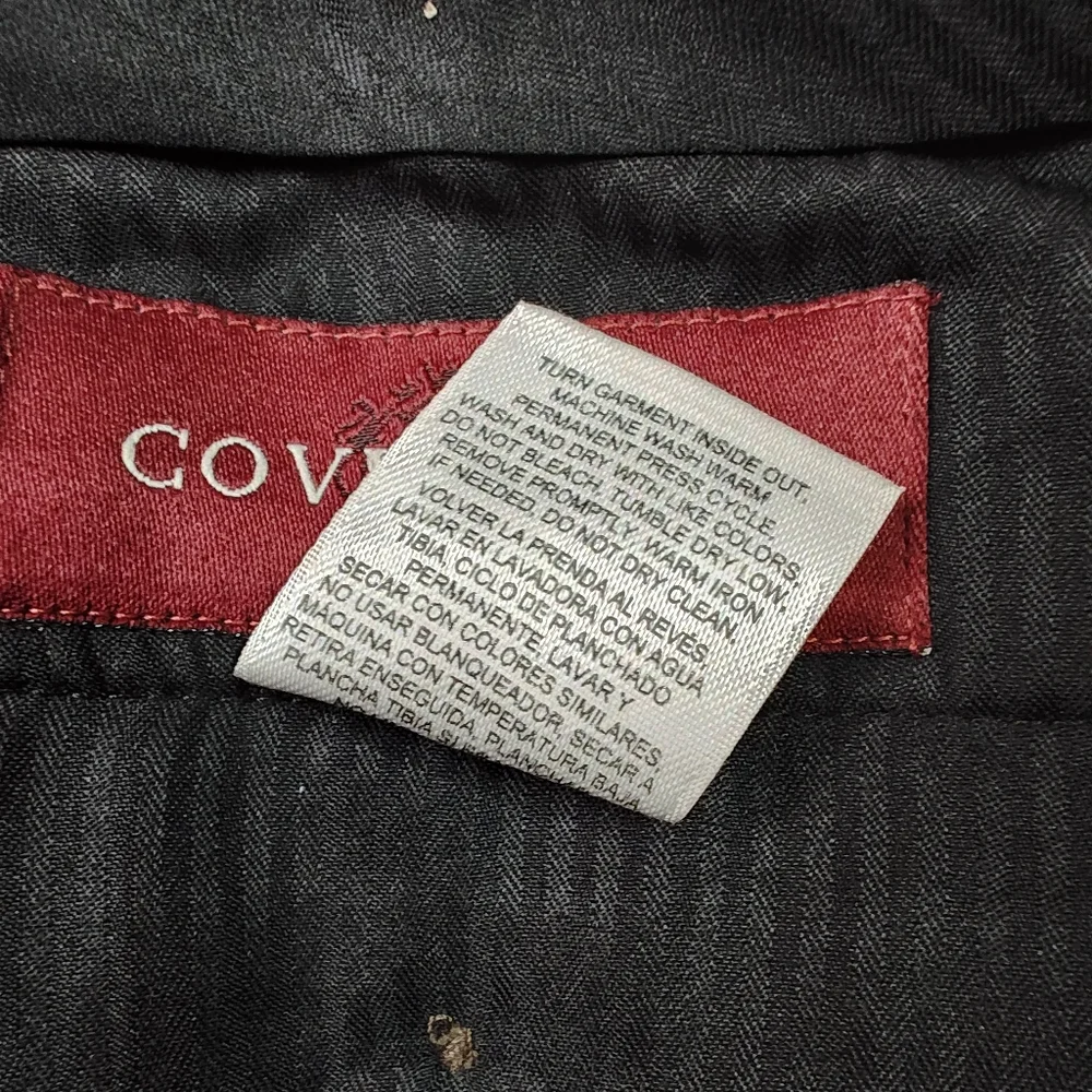 Covington Men's Brown Dress Pants 34×30